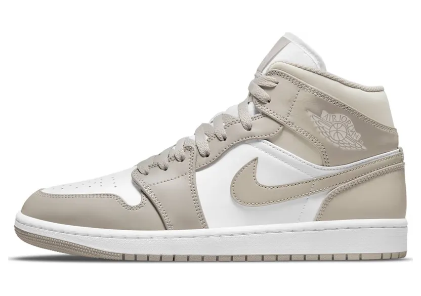 Air Jordan 1 Mid Linen (554724-082)