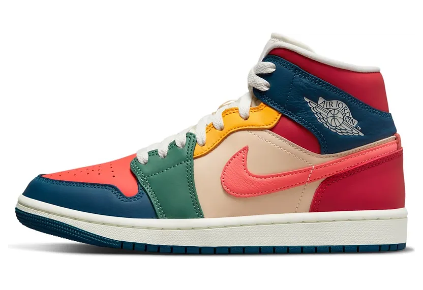Air Jordan 1 Mid Seven-Colour (DN3738-400)