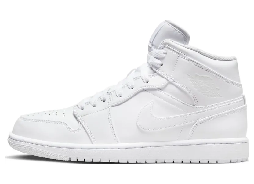Air Jordan 1 Mid Weiß (554724-136)
