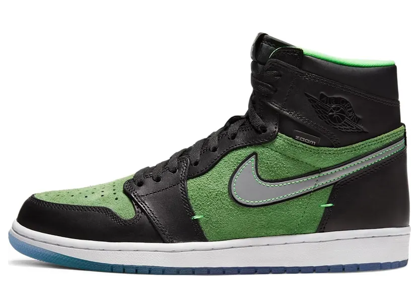 Air Jordan 1 Retro High Zoom ‘Rage Green’ (2020) (CK6637-002)