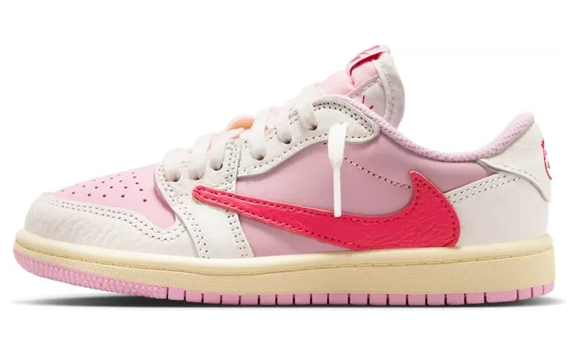 Air Jordan 1 Retro Low OG PS “Travis Scott – Tropical Pink” (IQ7605-101)