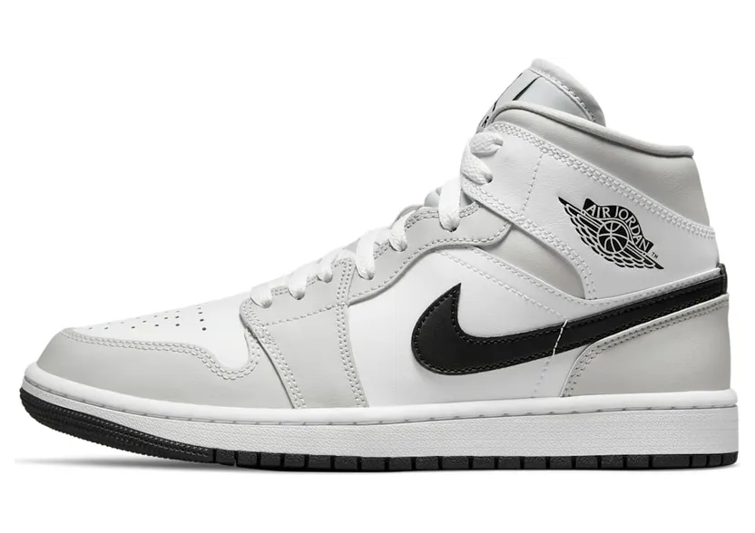 Air Jordan 1 WMNS Mid Light Smoke Grey (BQ6472-015)