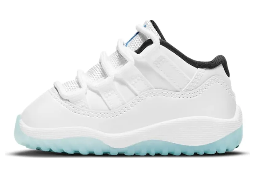 Air Jordan 11 Retro Low Weiß – “White / White / Black / Legend Blue” (505836-117)