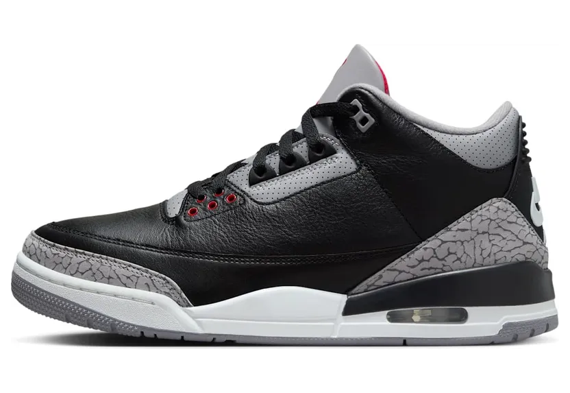 Air Jordan 3 Retro “Black Cement” 2024 (DN3707-010)