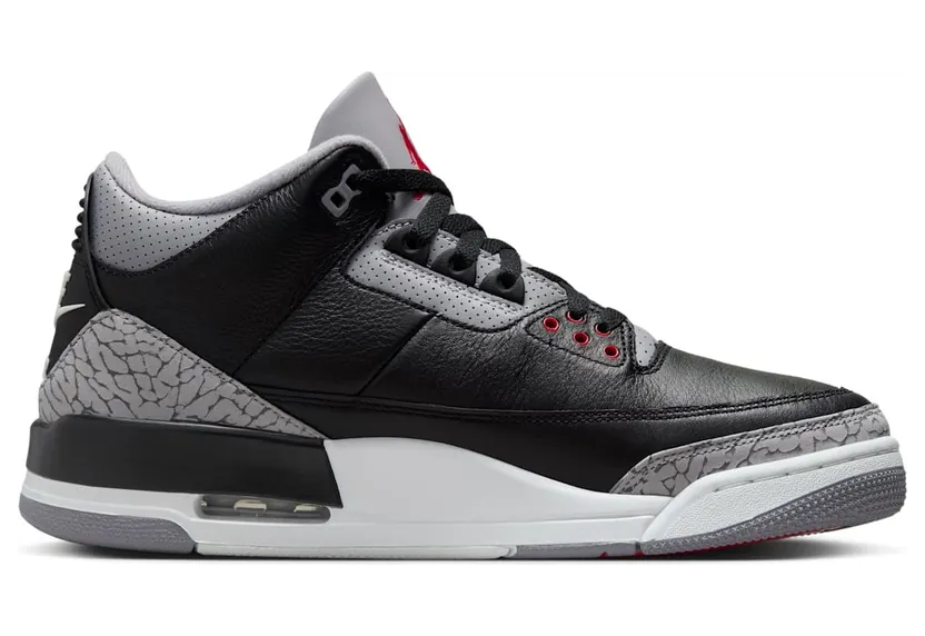 Air Jordan 3 “Black Cement”: der OG, jetzt unter dem Ladenpreis (3)