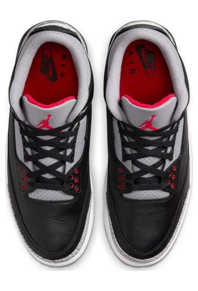 Air Jordan 3 “Black Cement”: der OG, jetzt unter dem Ladenpreis (4)