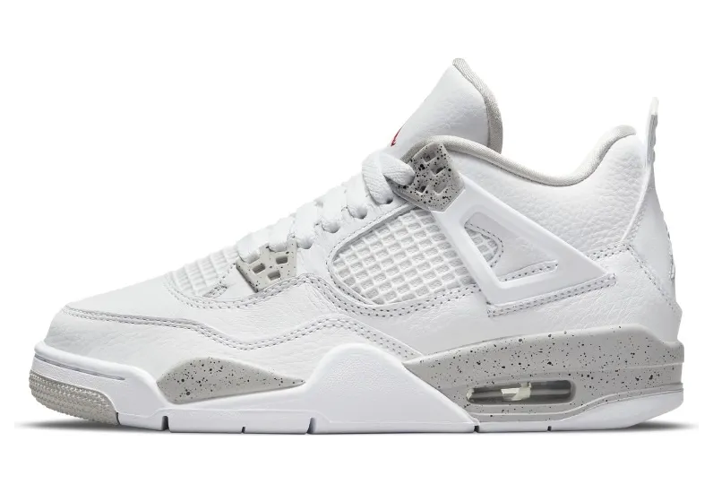 Air Jordan 4 Retro Tech White (GS) (2021) (DJ4699-100)