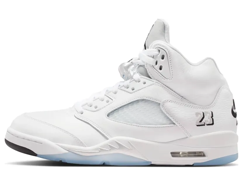 Air Jordan 5 “White Metallic (2026)” (HQ7978-103)