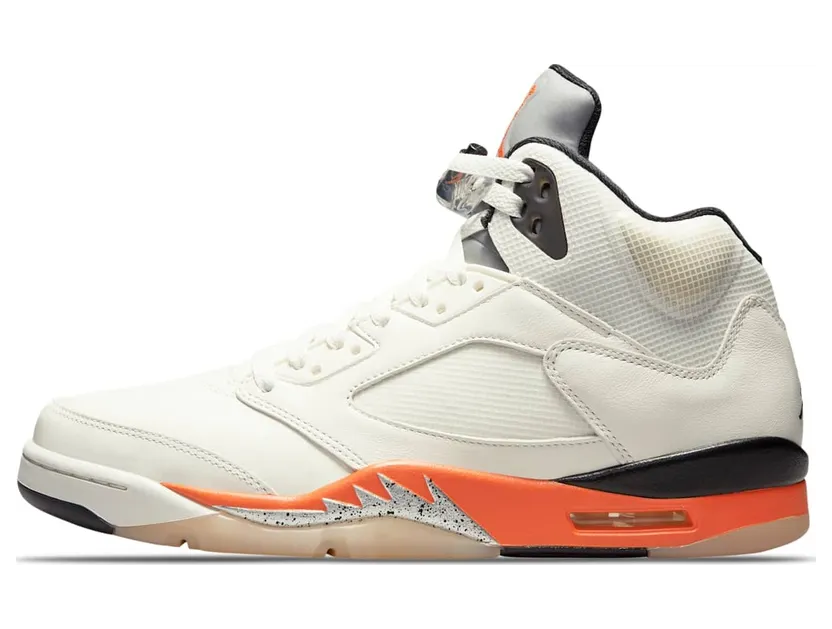 Air Jordan 5 Retro Orange Blaze – “White / Multi-color-multi-color-total Orange” (DC1060-100)