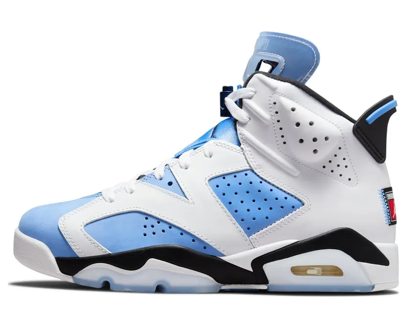 Air Jordan 6 Retro UNC White (GS) (CT8529-410)