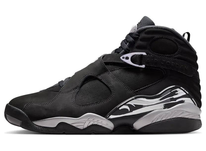 Air Jordan 8 – “Black / White / Light Graphite” (305381-007)