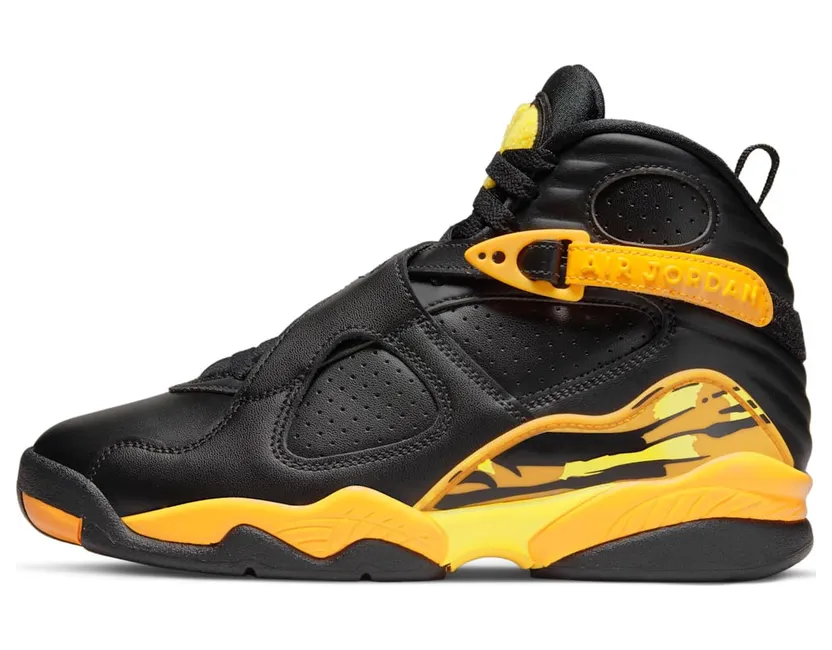 Air Jordan 8 Taxi Yellow and Black (CI1236-007)