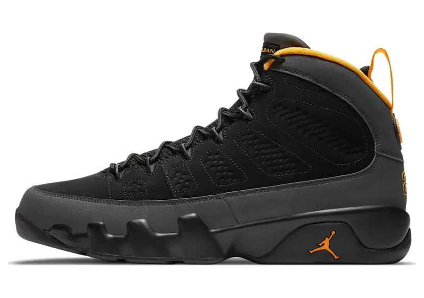 Air Jordan 9 Retro Dark Charcoal University Gold (2021) (CT8019-070)