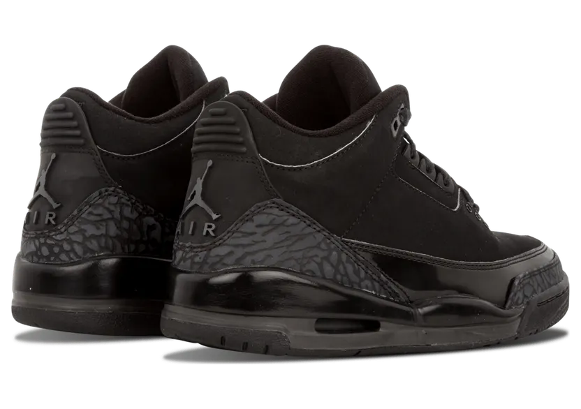 Air Jordan Nike AJ III 3 Retro Black Cat (136064-002)