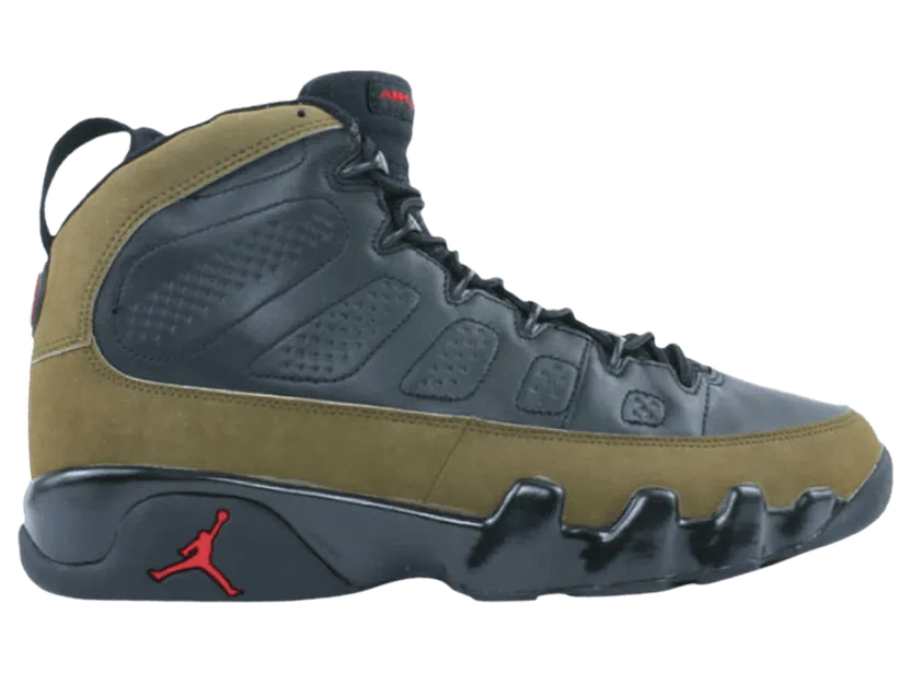 Air Jordan Nike AJ IX 9 Retro ‘Olive’ (2002) (302370-031)
