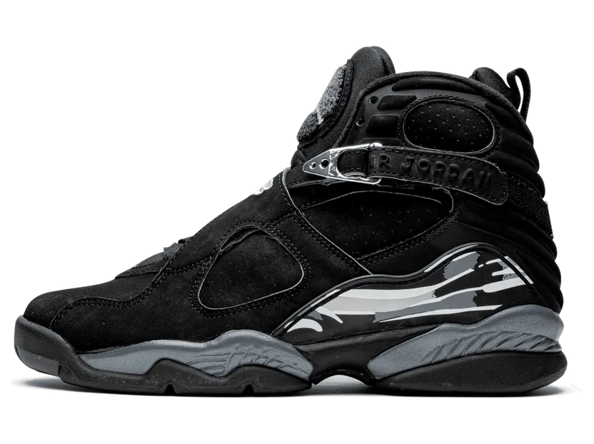 Air Jordan Nike AJ VIII 8 Retro Black Chrome (305381-001)