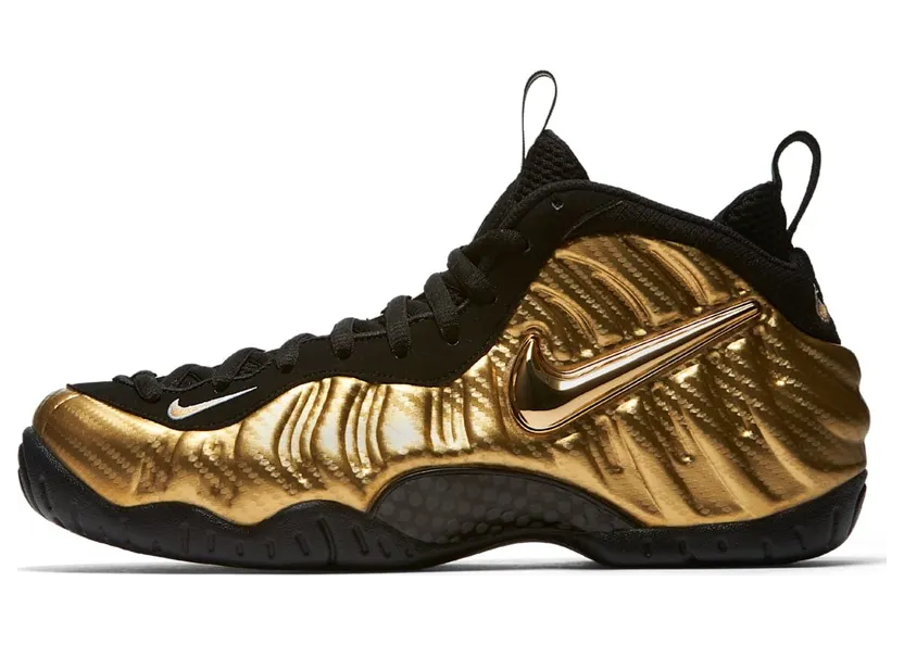 Air Nike Foamposite Pro Metallic Gold (624041-701)