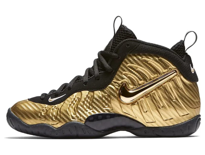 Air Nike Foamposite Pro Metallic Gold (GS)
