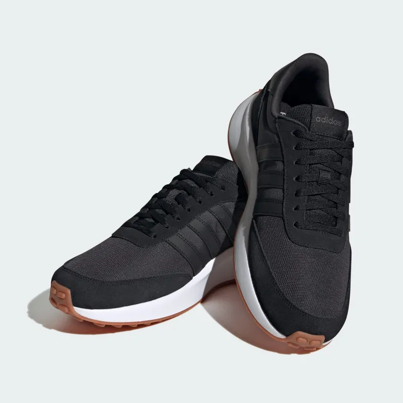 Adidas Run 70s Lifestyle Running Shoes Carbon / Core Black / Cloud White (ID1876)