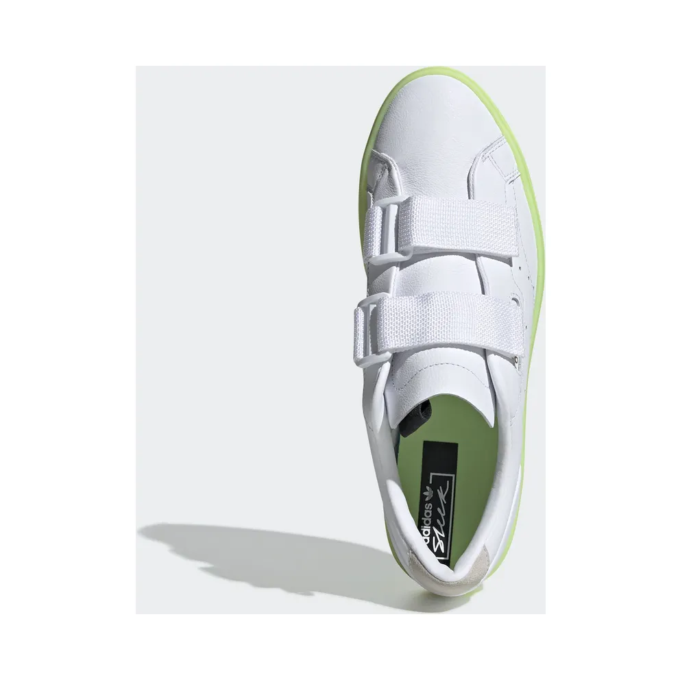 adidas Sleek S Cloud White Hi Res Yellow (W) Cloud White/Cloud White/Hi-Res Yellow (EE8279)