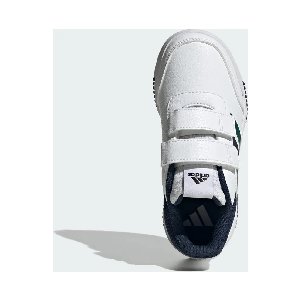 adidas Tensaur Hook And Loop “Cloud White / Collegiate Green / Collegiate Navy” (IF1729)