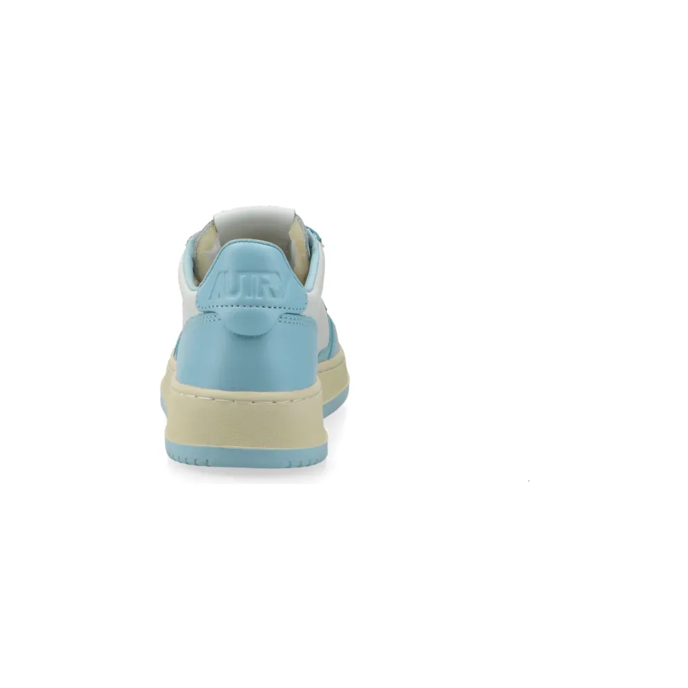Autry Medalist Low W (leat / leat white / st blue) – AULWWB40