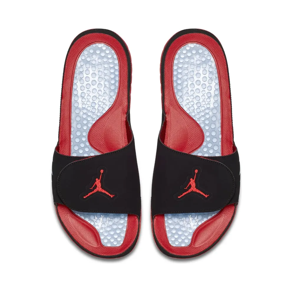 Jordan Hydro 5 Retro Black Particle Grey University Red (555501-060)