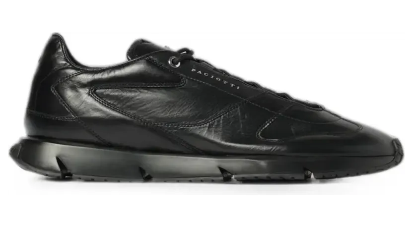 Cesare Paciotti Sneakers mit Logo-Print – Schwarz (MU69804)