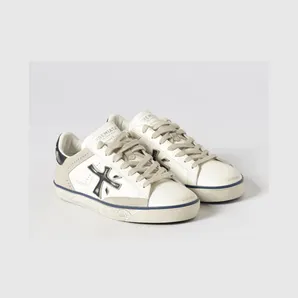 Premiata Steven Suede Sneakers White 2 (STEVEN7285)