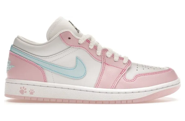 Jordan 1 Low SE Paw Print Pink Foam (HM3706-141)