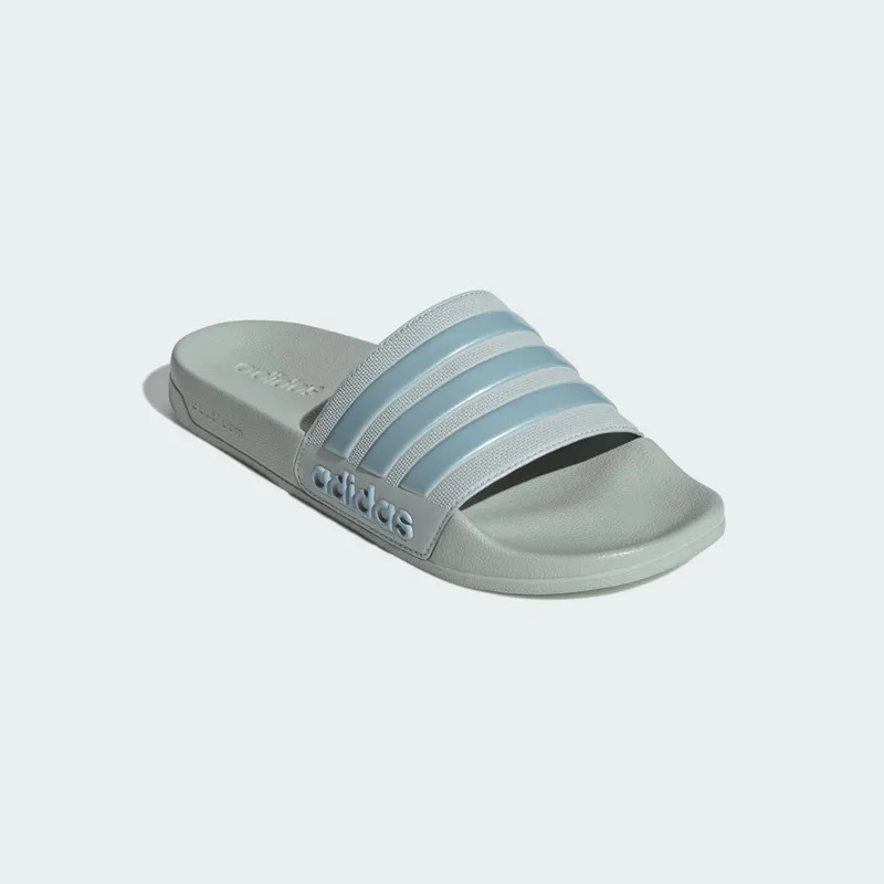 Adidas adilette Shower Slides Wonder Silver / Magic Grey Met / Wonder Blue (IF0893)