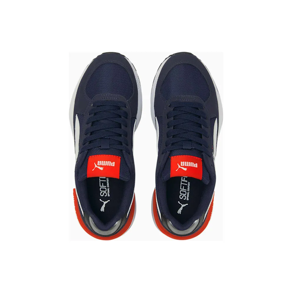 PUMA Graviton Youth Peacoat/White/High Risk Red (381987-04)