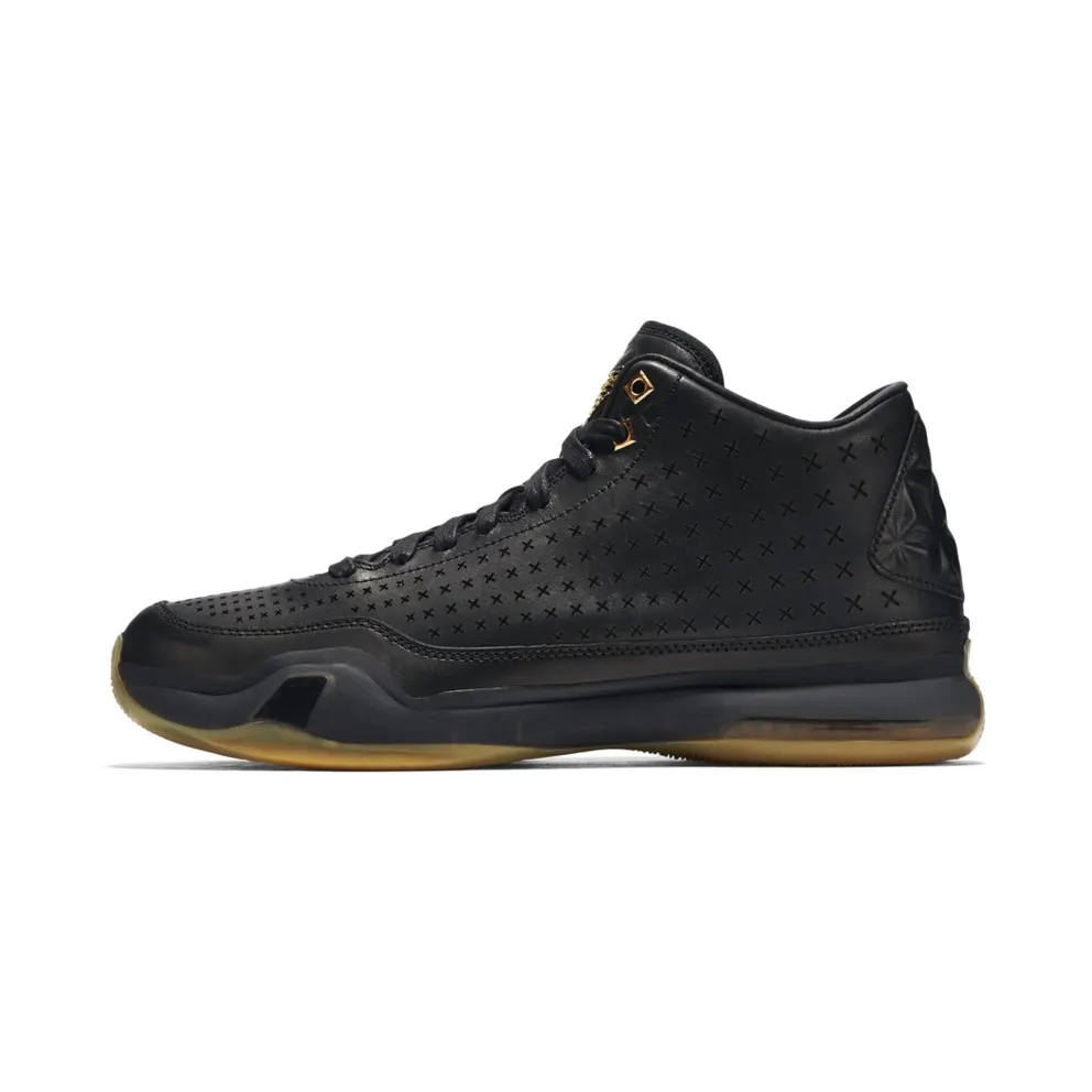 Nike Kobe 10 Mid EXT Black Metallic Gold Black/Black-Gum Light Brown (802366-002)