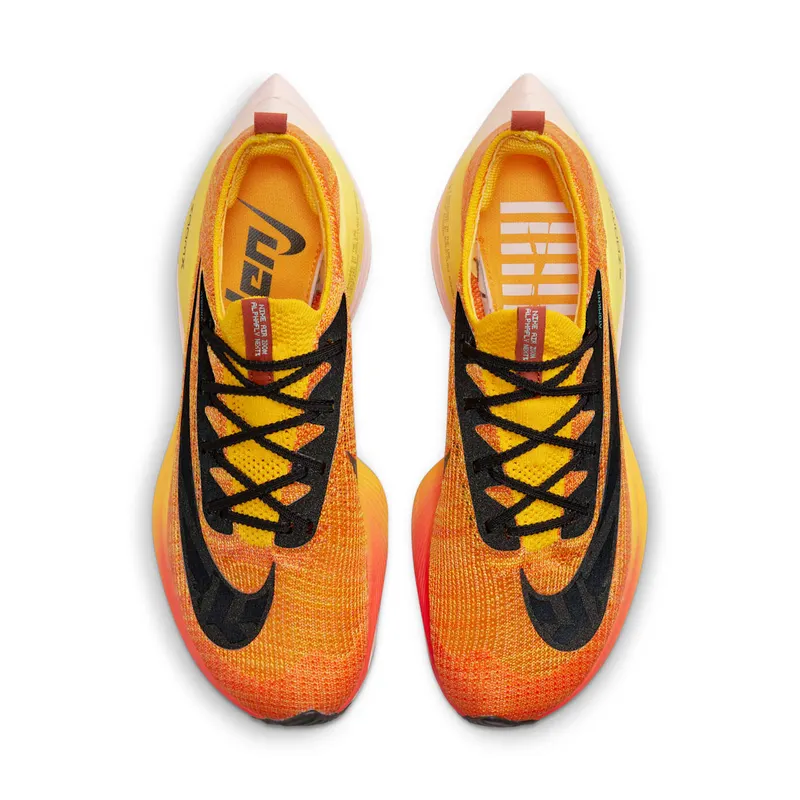 Nike Air Zoom Alphafly NEXT% Flyknit Ekiden Road Racing Yellow (DO2407-728)
