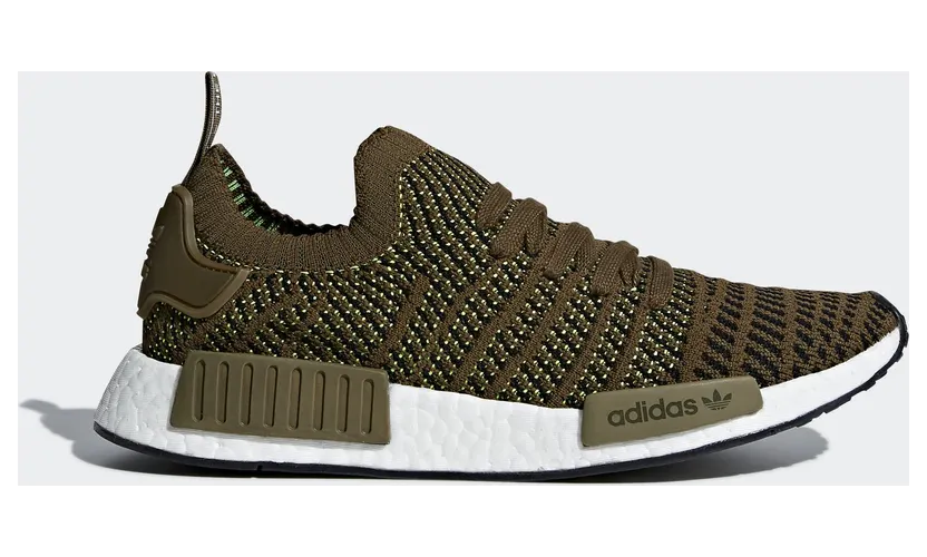 Adidas NMD R1 STLT PK Green Brown (CQ2389)