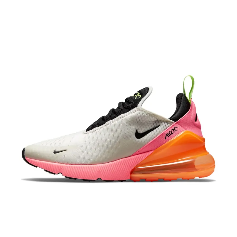Nike Air Max 270 White Pink Orange (W) (DJ5997-100)