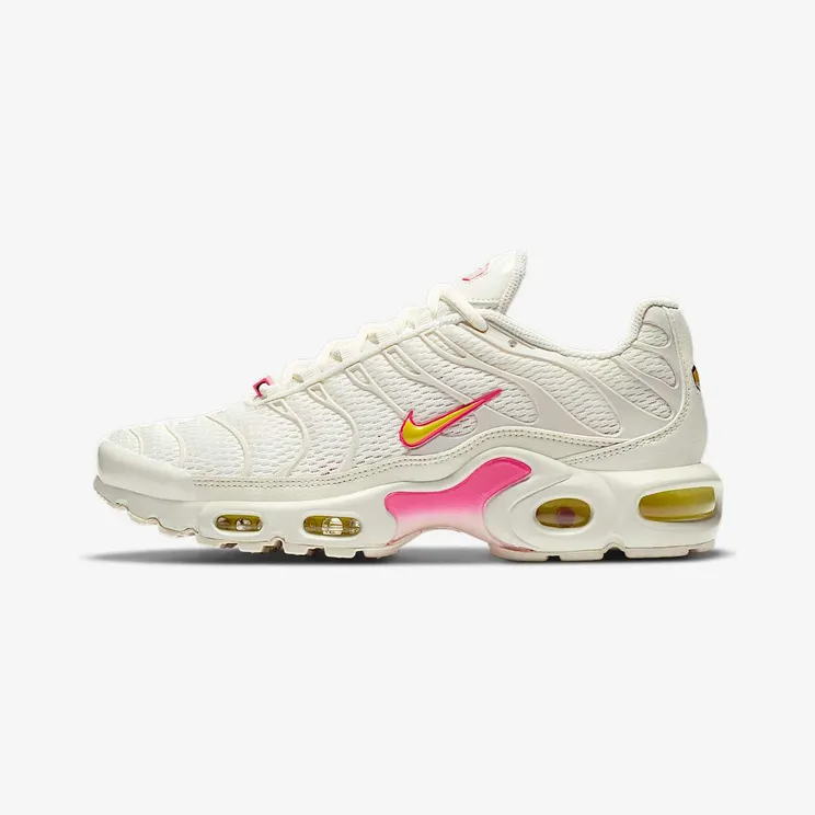 Nike Air Max Plus Cream “Sail / Digital Pink / Opti Yellow” (CZ0373-100)