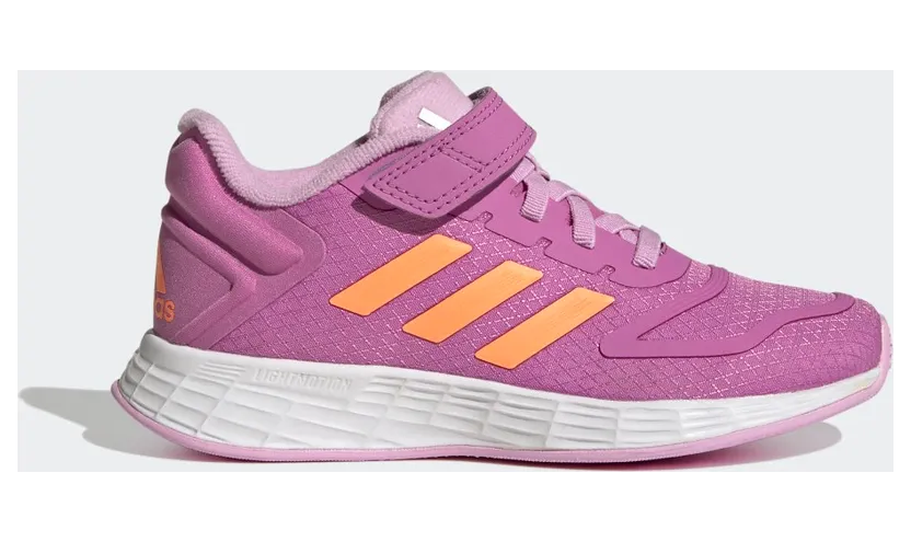 adidas Duramo 10 Lightmotion Sport Running Elastic Lace Top Strap Schuh Pulse Lilac / Beam Orange / Bliss Lilac (GZ1795)