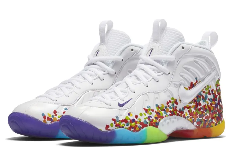 Nike Air Foamposite One White Fruity Pebbles 2017 (GS)