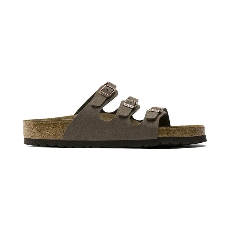 Birkenstock Florida Soft Footbed Birkibuc Mocca (0053881)