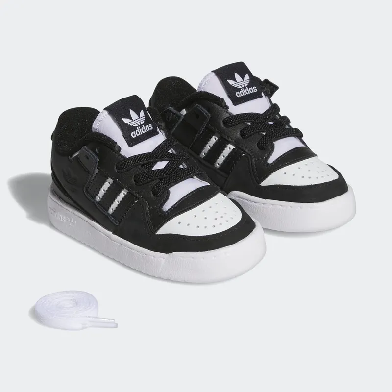 Adidas Forum Low TD “Core Black Cloud White Cream White” (ID6866)