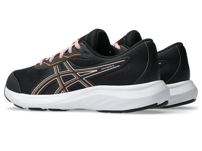 ASICS CONTEND 9 GS “Black / Sun Peach” (1014A337-010)
