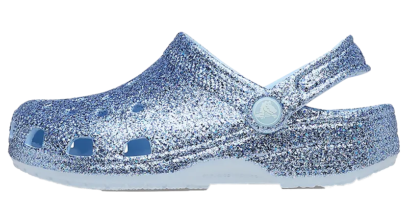 Crocs Classic Clog TD “Glitter Blue Frost” (211940-4WK)