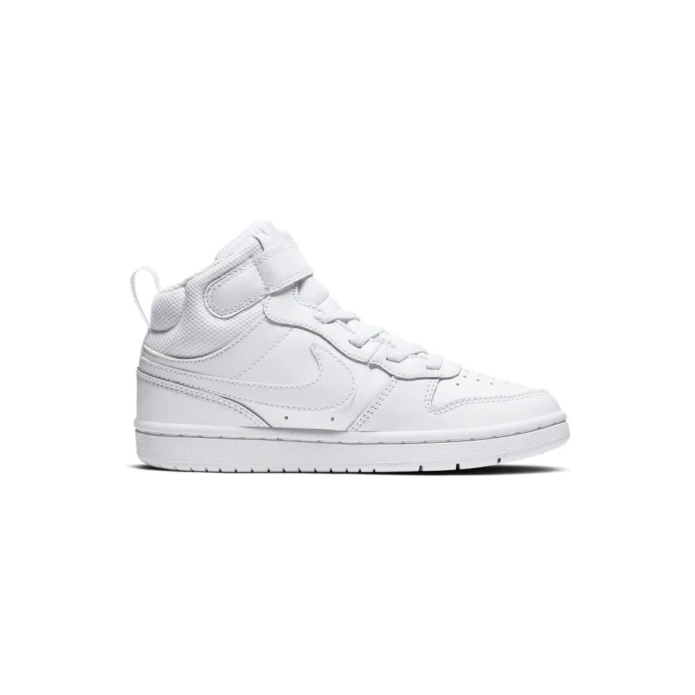 Nike Court Borough Mid 2 Younger Kids’ White (CD7783-100)