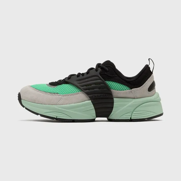 Jordan Trunner O/S Black Grey Green Glow
