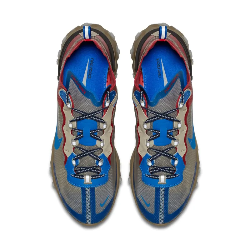 Nike React Element 87 Undercover Light Beige Chalk Light Biege Chalk/Signal Blue (BQ2718-200)