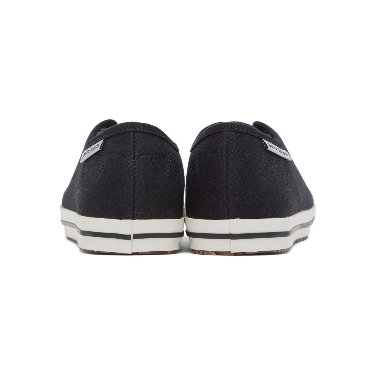 Palm Angels Black Vulcanized Low-Top Sneakers (PWIA045S22FAB0011001) (2)