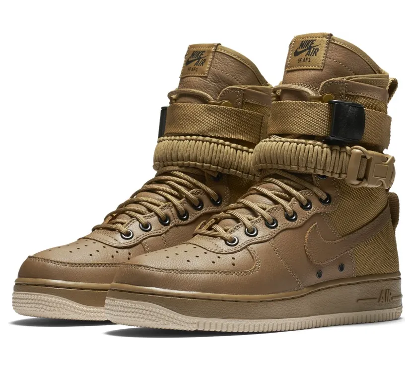Nike SF-AF1 Hazelnut Golden Beige (857872-200)