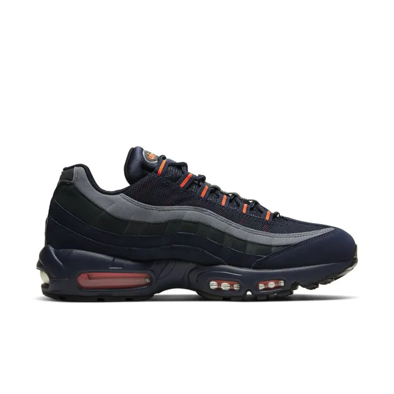 Nike Air Max 95 Logo Navy Orange (CW7477-400)
