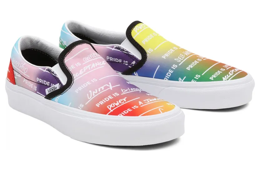 VANS Pride Classic Slip-on Schoenen Multicolour (VN000XG8ASA)
